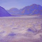 Alaskan Artist David Rosenthal Paints the Southwest Dry Lake Bed